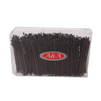 A&A Haarklemmen Box 240er 6cm braun  gallery