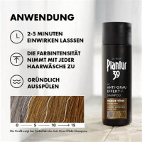 Plantur 39 Anti Grau Effektt Shampoo, 200 ml Kühle T&ou